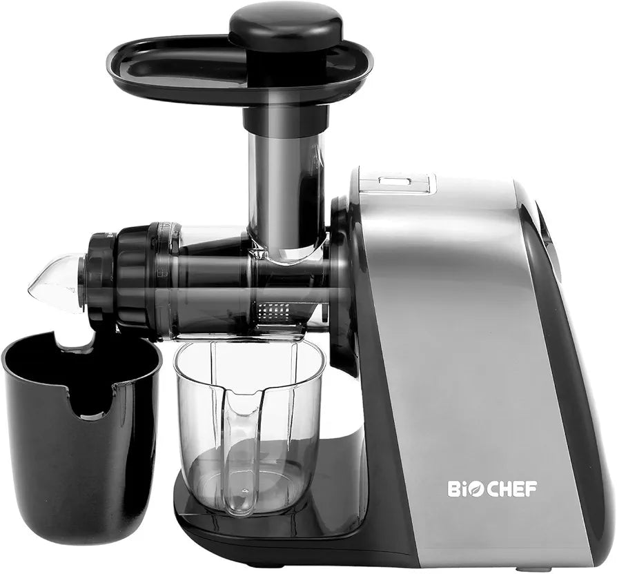 BioChef Axis Compact Entsafter/Slow Juicer/Horizontaler Entsafter - 150Watt