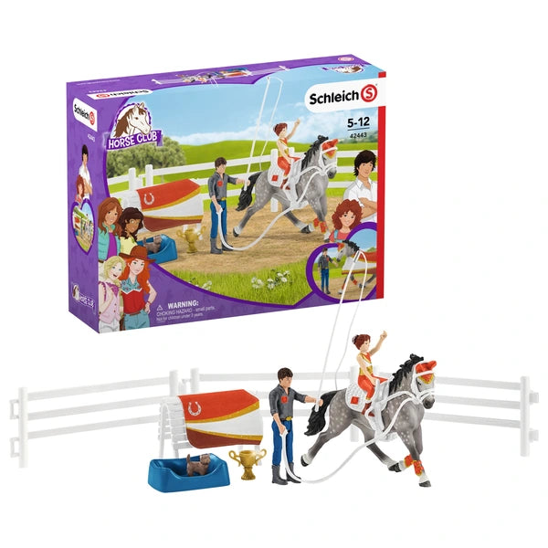 schleich HORSE CLUB 42443 Mias Voltigier-Reitset