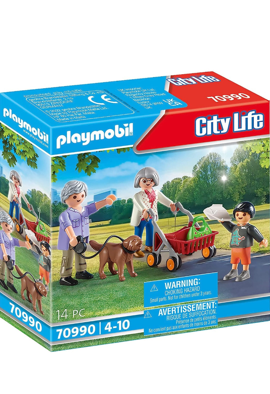 Playmobil® City Life Großeltern mit Enkel 70990