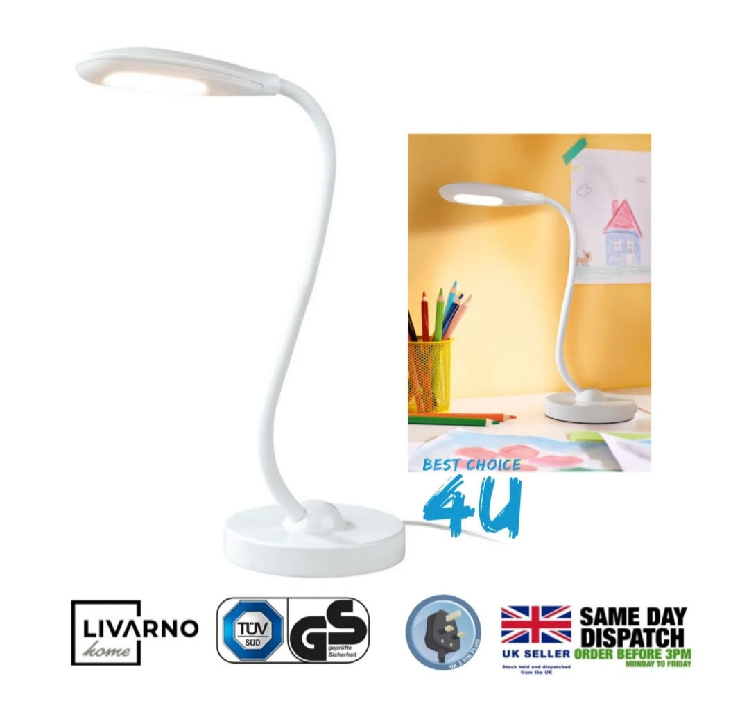 Livarno LED Tischlampe 46 cm hoch - verbraucht bis zu 88% weniger Energie 3000K