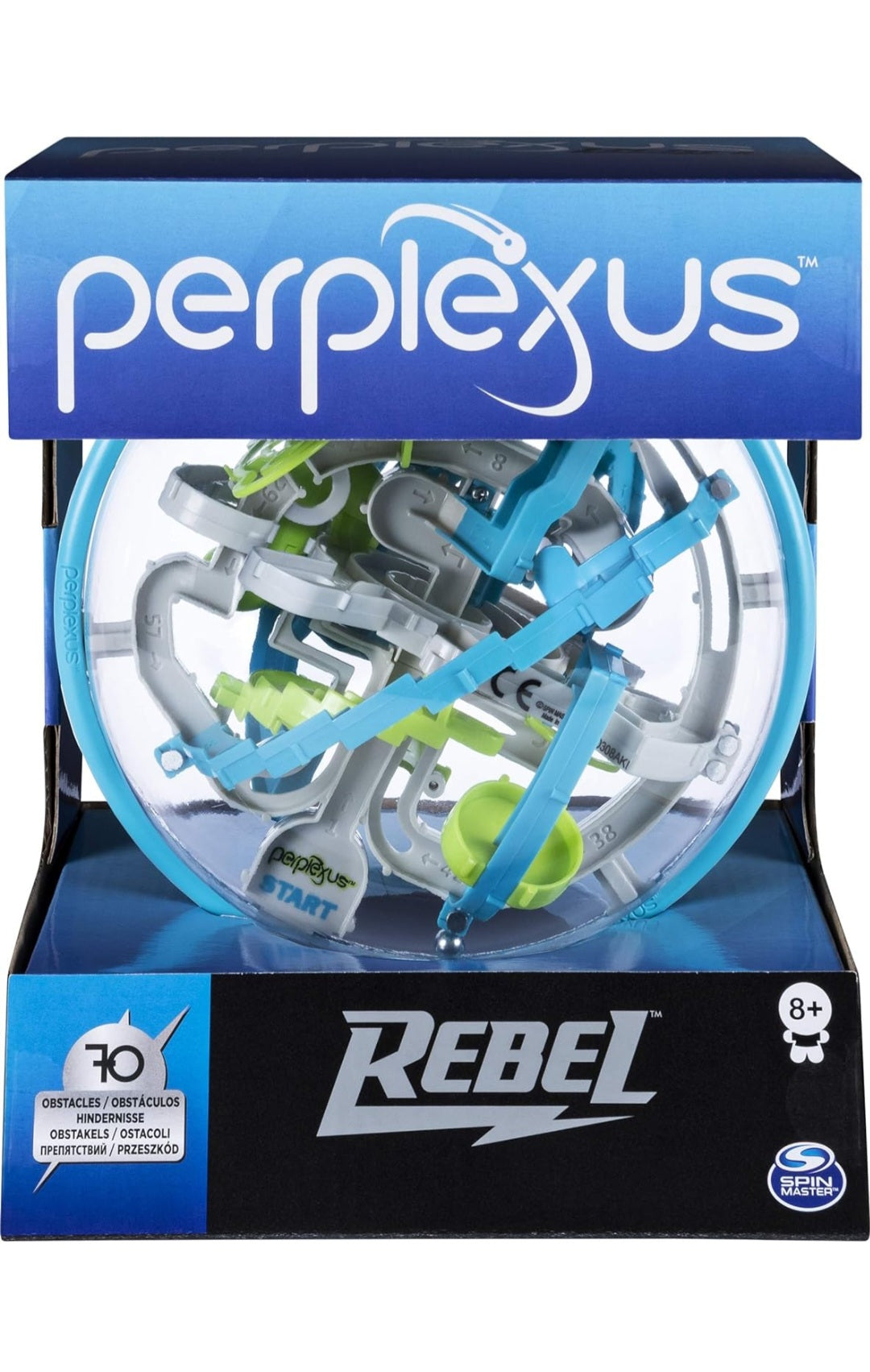 Spin Master Games 6053142 - Perplexus Beast, 3D-Labyrinth mit 100 Hindernissen & 6053147 - Perplexus Rebel, 3D-Labyrinth mit 70 Hindernissen