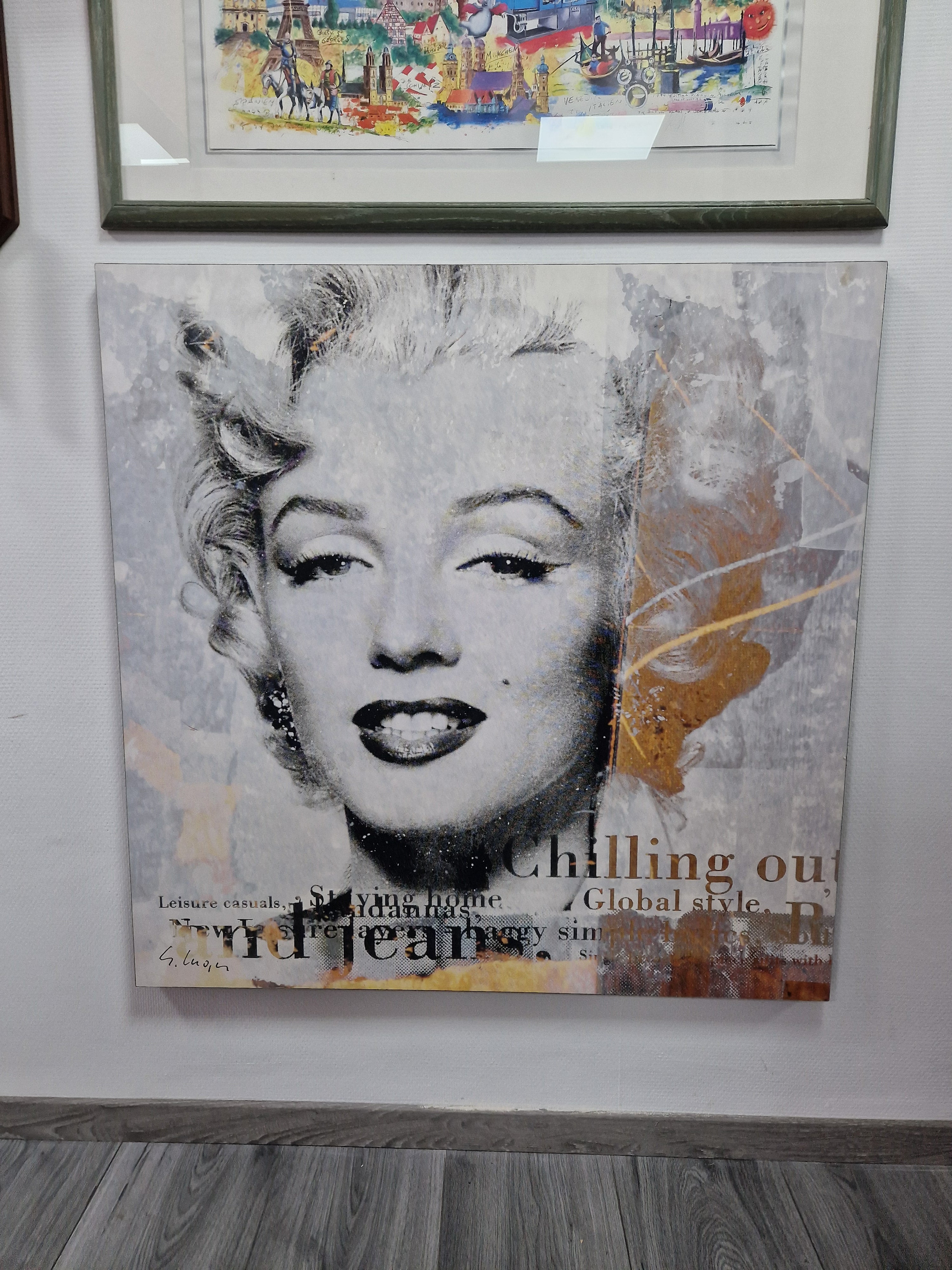 marilyn monroe Bild 90 x 90 cm